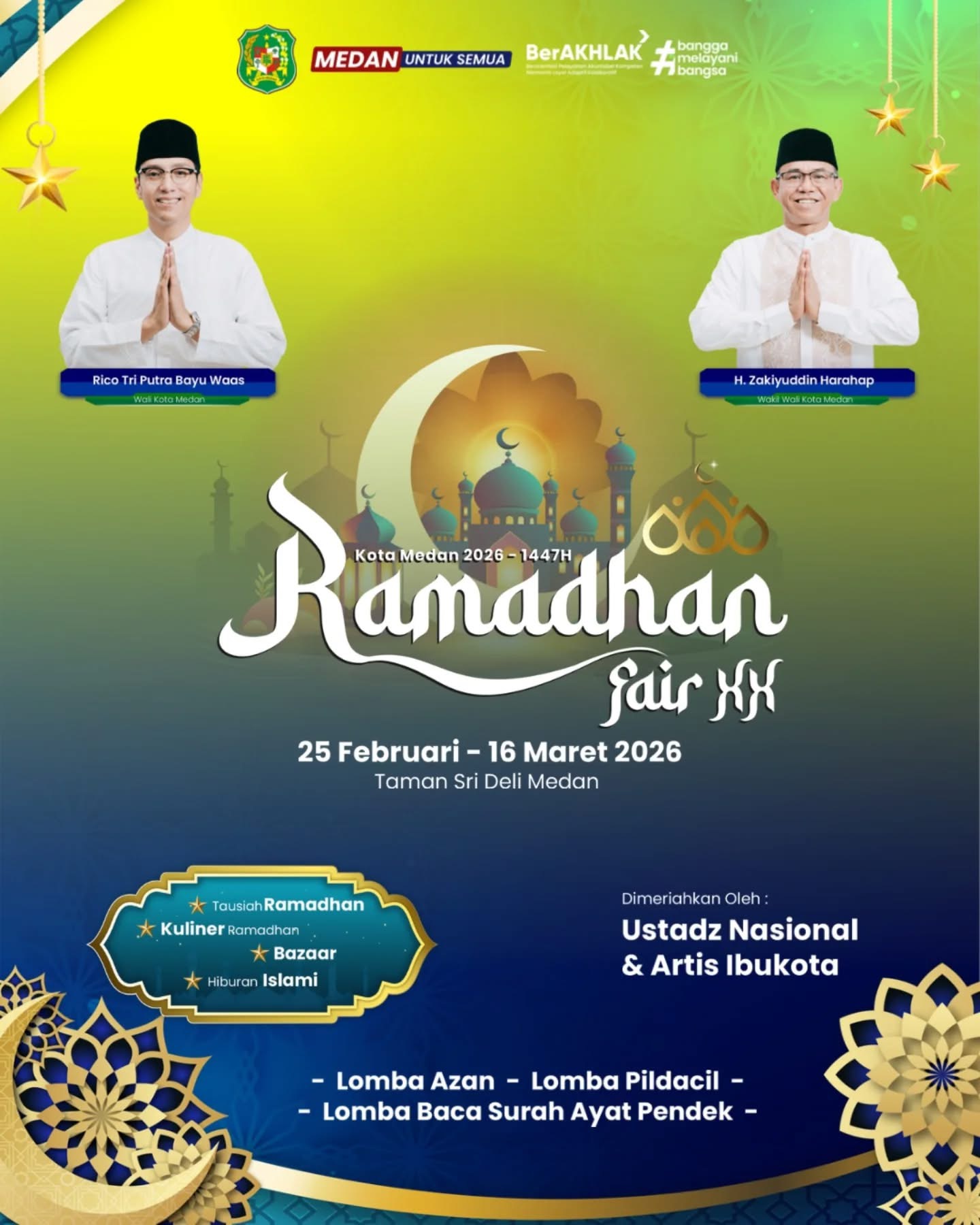 Ramadhan Fair XX Kota Medan 2026 - 1447H